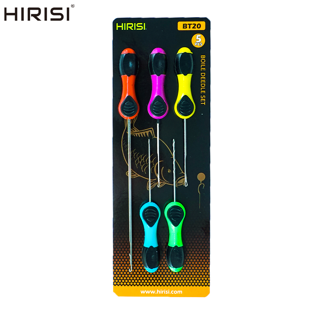 Fishing Hook Stainless Steel - Hirisi - Juego de 5 Agujas