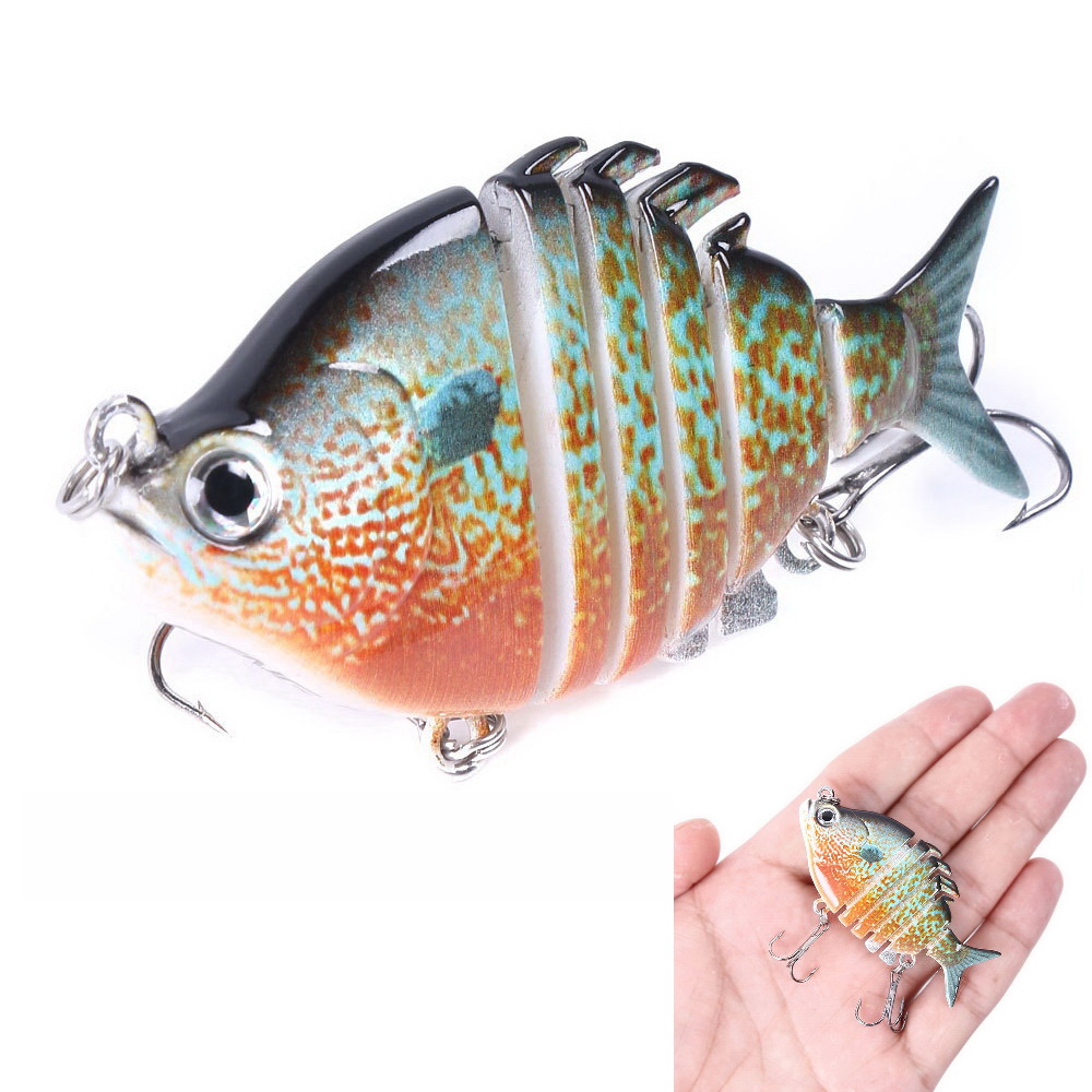 Fishing Hook Treble - Señuelos de pesca Tilapia Swimbait realistas,