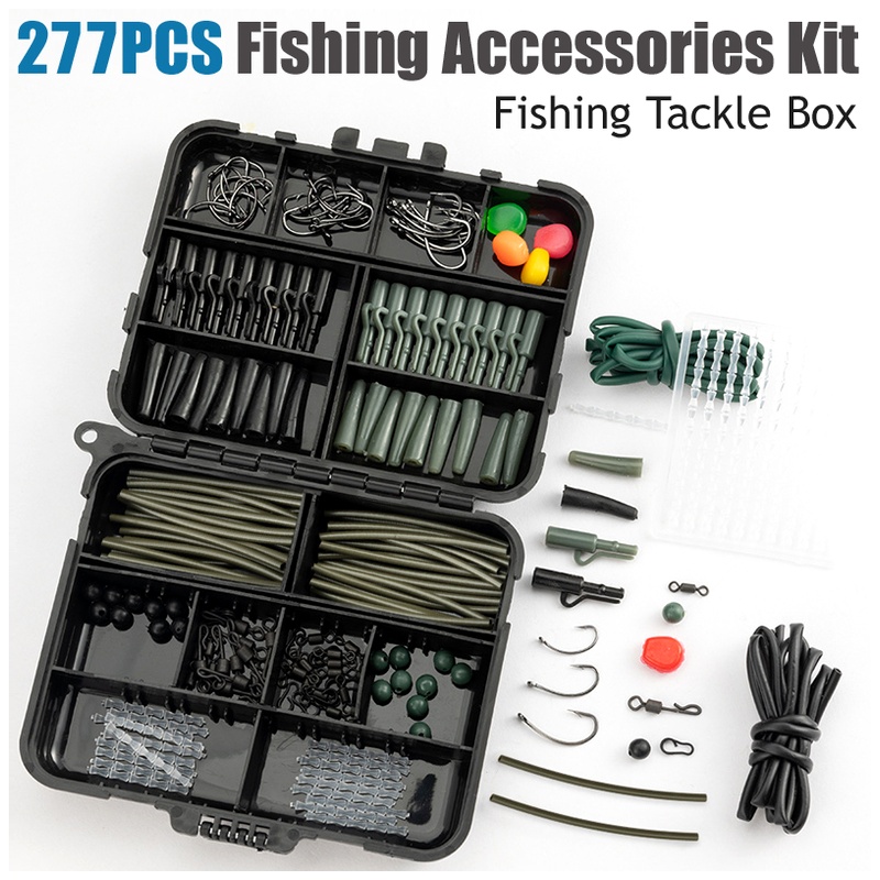 Fishing Hook Assortment - Juego de Anzuelos Giratorios para Cebo,