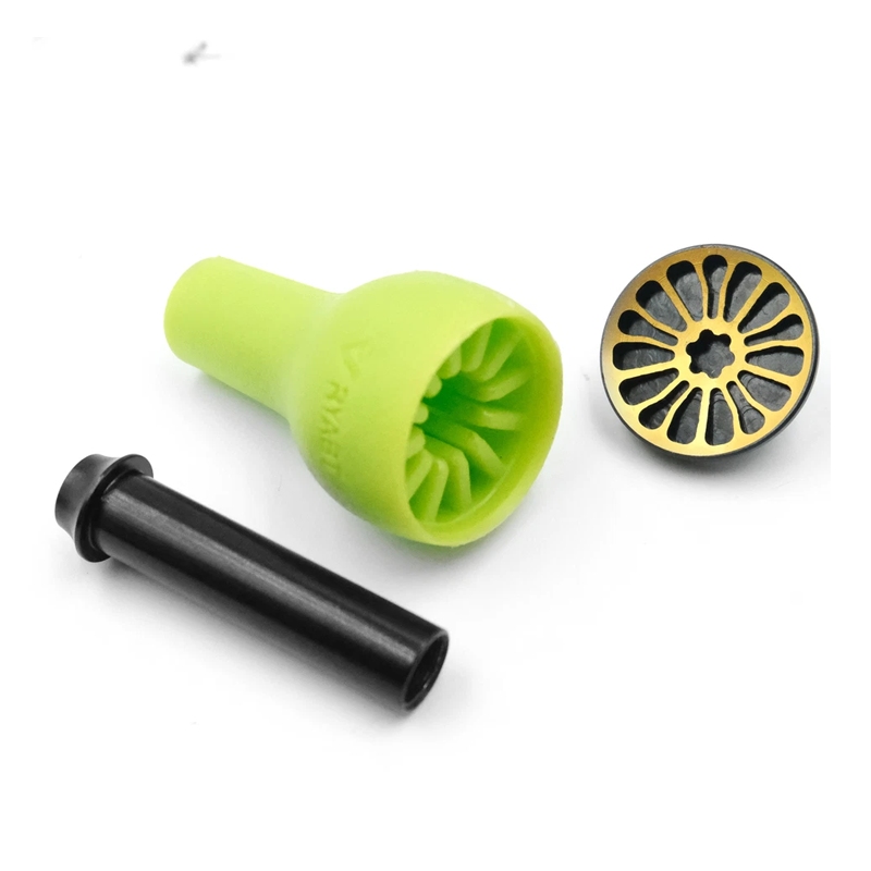 Shimano Reel Stradic - Perilla Verde de TPE de 27