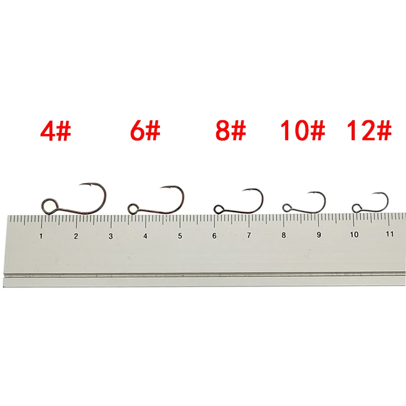 12 unids/lote tamaño 4 # -12 # - Fishing Hook Assortment reseña y precio