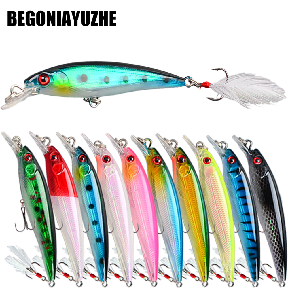 Juego de 10 señuelos de pesca  - Fishing Hook Treble reseña y precio