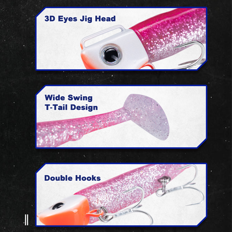 Señuelo de pesca metálico D1 d - Fishing Hook Treble reseña y precio