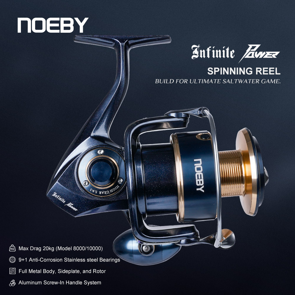 Carrete de Pesca Giratorio Noe - Daiwa Reel Fuego reseña y precio