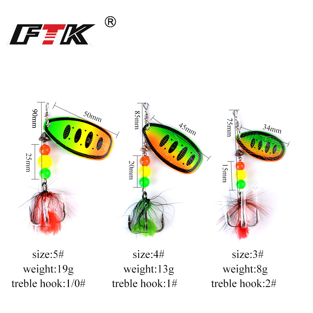FTK-señuelo de pesca de Metal, - Fishing Hook Treble reseña y precio