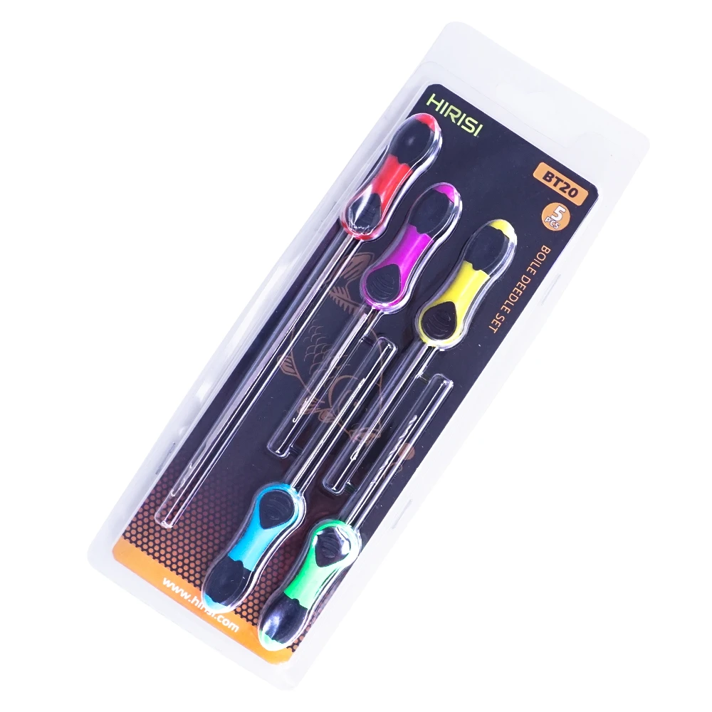Hirisi - Juego de 5 Agujas par - Fishing Hook Stainless Steel reseña y precio