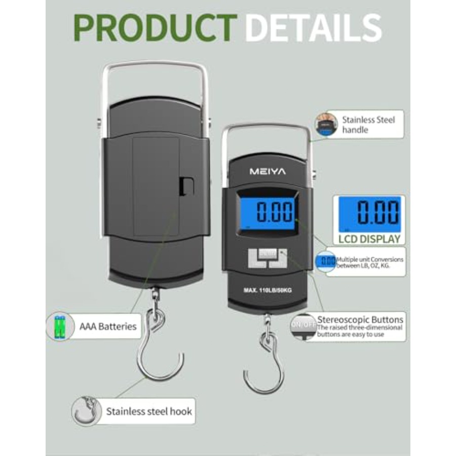 Báscula Digital para Pesca Fis - Fishing Hook reseña y precio