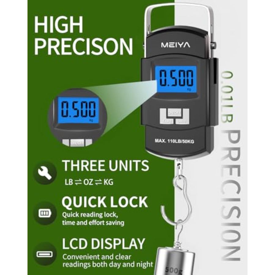 Báscula Digital para Pesca Fis - Fishing Hook reseña y precio