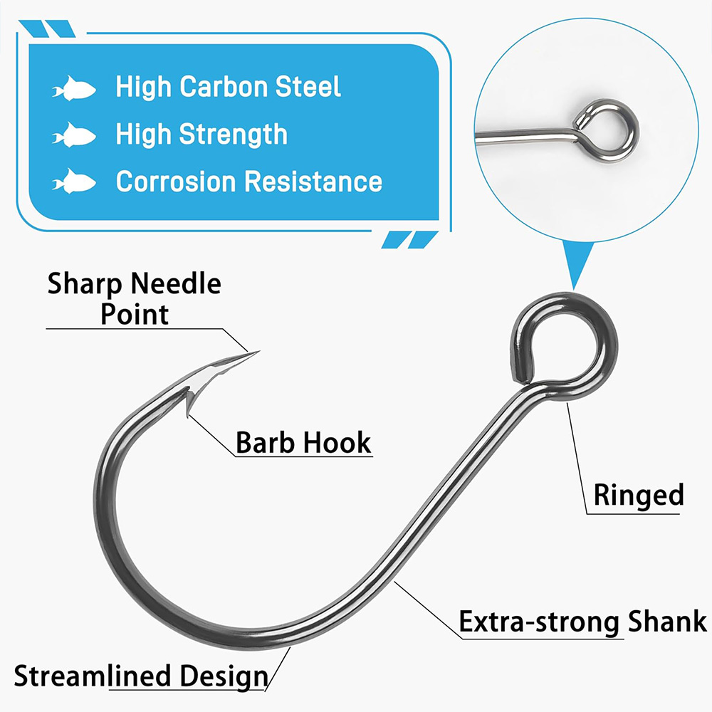 70 Uds. Anzuelos individuales  - Fishing Hook Assortment reseña y precio