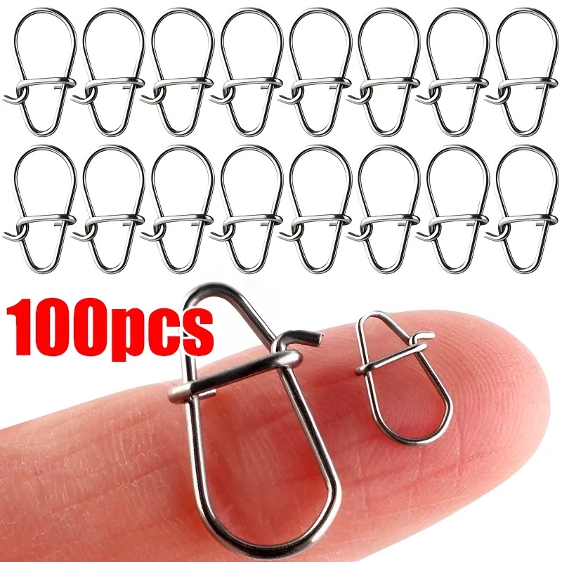 100 unidades de accesorios de  - Fishing Hook Stainless Steel reseña y precio